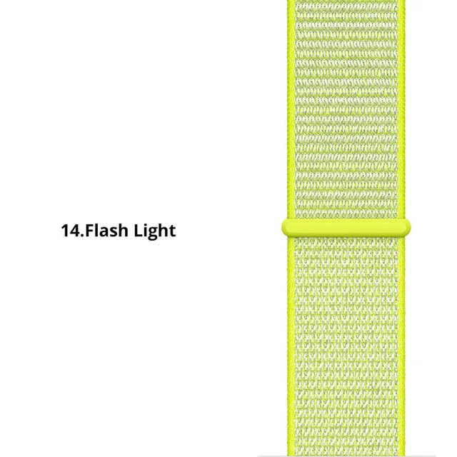 Flash Green 22 мм 20 мм Универсальный нейлоновый ремешок для samsung Шестерни S3 S2 классическая спортивная замена часы группы с регулируемая застежка - Цвет ремешка: Flash Green
