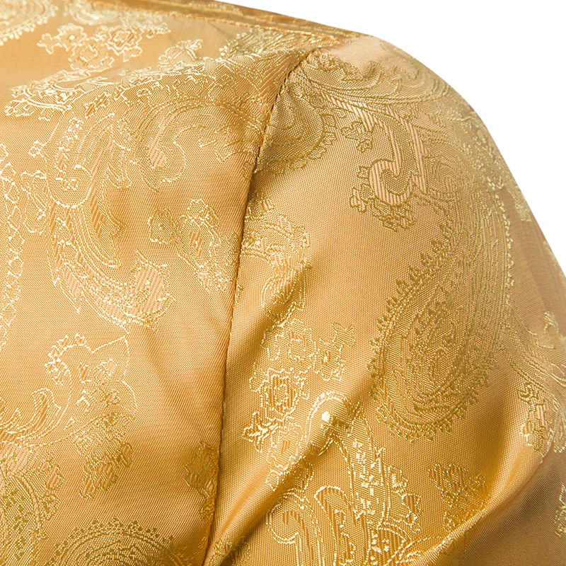 Высокое качество, красная, золотая, фиолетовая, синяя мужская рубашка с вышивкой, модная, тонкая, свадебная, деловая, мужская рубашка с длинным рукавом