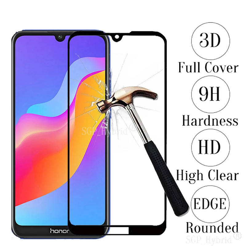 3D Защитное стекло для Huawei Honor 8a Защита экрана 8A 8 Honor8 a A8|Защитные стёкла и плёнки