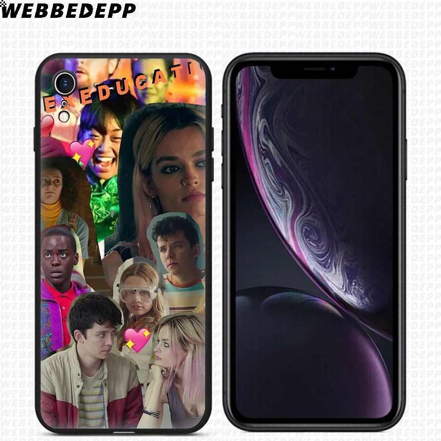 WEBBEDEPP секс-обучающий ТВ-шоу мягкий силиконовый чехол для iPhone 11 Pro Xr Xs Max X или 10 8 7 6 6S