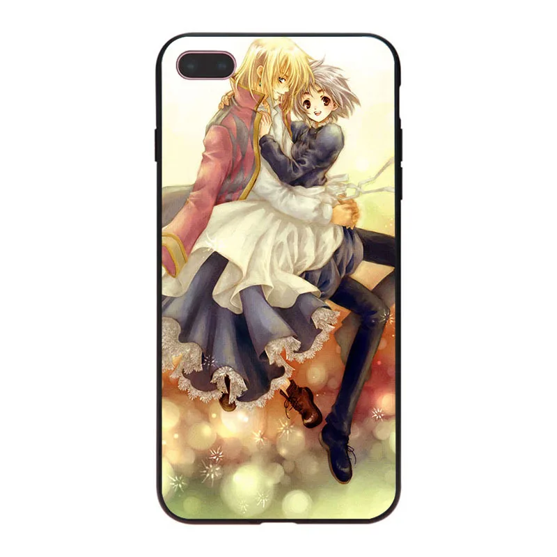 MaiYaCa аниме Howl's Howls Moving Castle милый чехол для телефона аксессуары iPhone 8 7 6 6S Plus X 10 5 5S