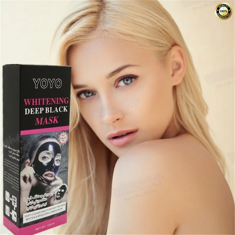 

Маска для лица с Черной головкой для удаления поросенка питательный Коллаген маска для лица увлажняющая уход за кожей глубокая морская гря...