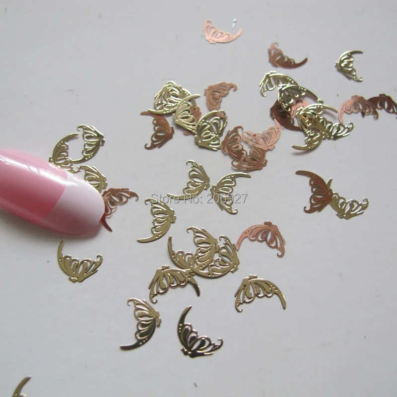 100 шт. металлические наклейки бабочки для дизайна ногтей|sticker tree|sticker toyotasticker tattoo |