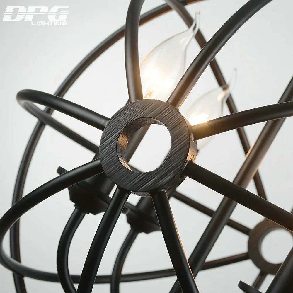 Винтажные светодиодные железные подвесные светильники подвесной светильник с E14