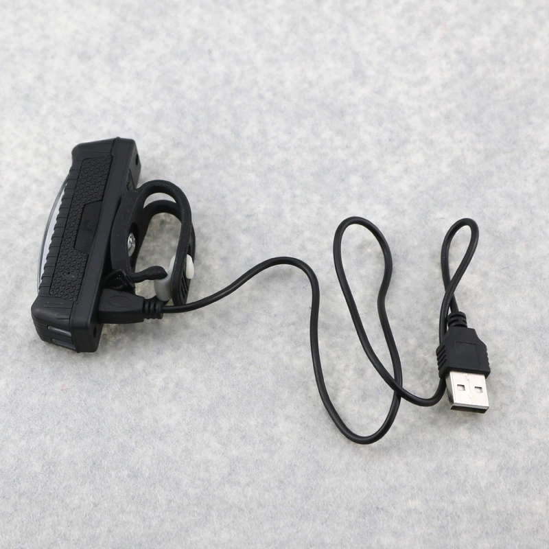 Синий + красный свет USB COB Led Перезаряжаемый Аксессуары для велосипеда велосипед