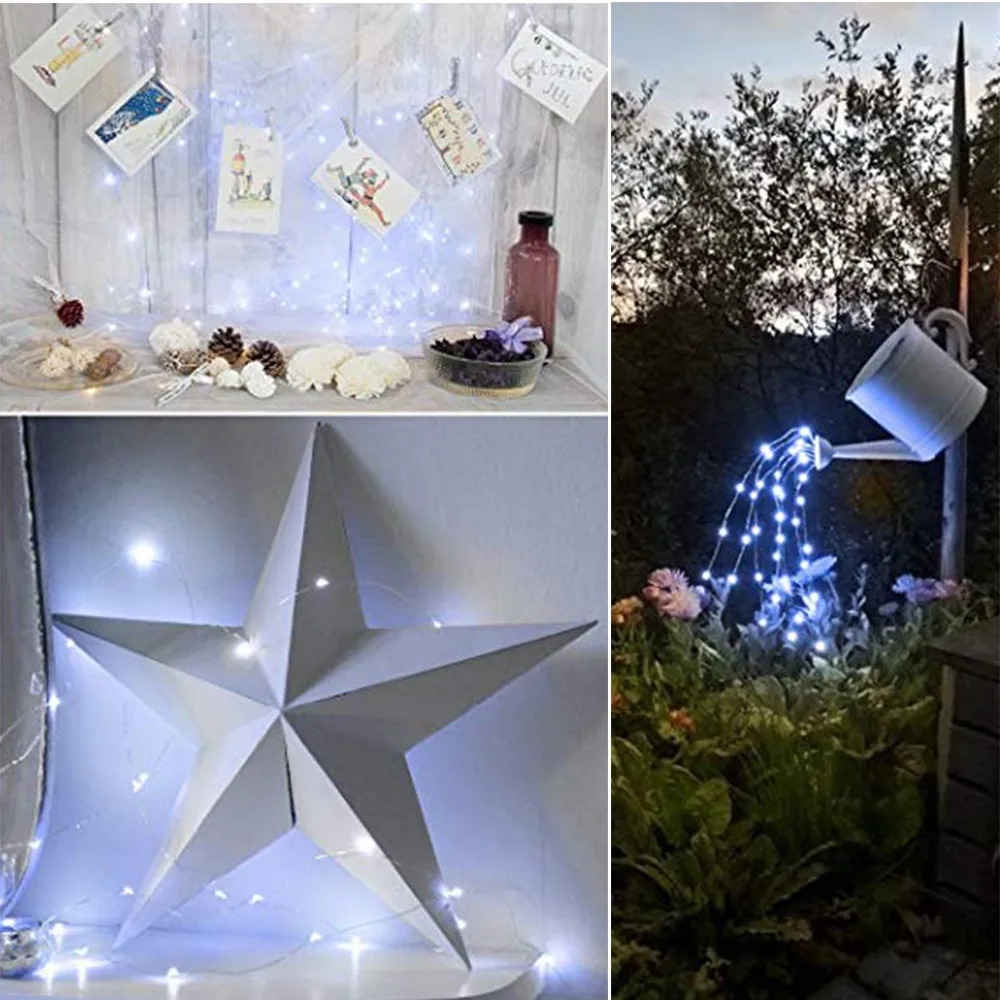 White 2 м 20LED Солнечная пробка от бутылки вина Пробка медный провод струнные огни сказочные лампы для свадьбы/занавеса/украшения сада# H - Испускаемый цвет: White