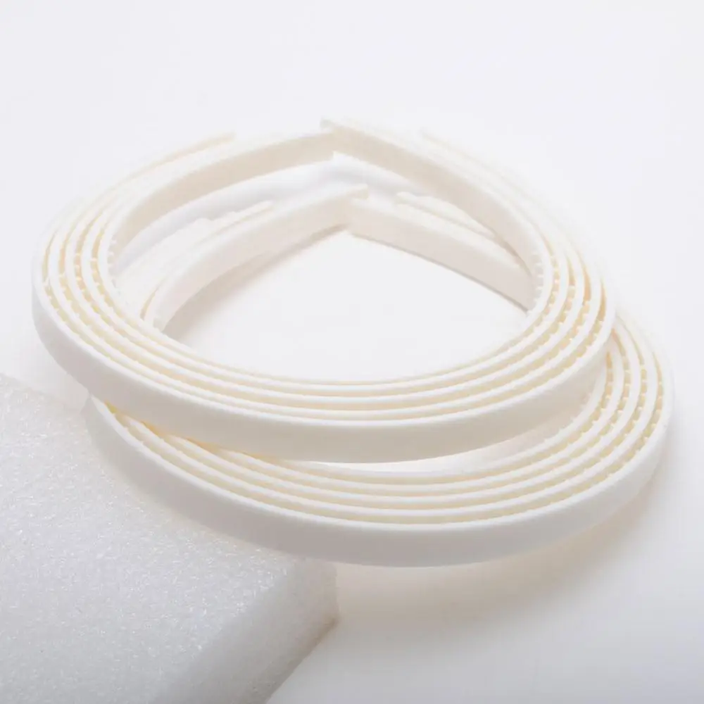 10 white hair bands 10 шт., новинка, шаг, зубы, ширина 10 мм, аксессуары для волос для девочек, детские зубья, резинки для волос, женские ABS резинки для волос, ободки для девочек, инструменты для самостоятельной сборки - Цвет: 10 white hair bands