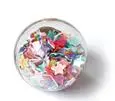 mix colour star Корень 10 шт./упак. 16 мм с сияющими звездами Стекло высоты украшенный шариком Подвеска для браслетов Цепочки и ожерелья украшения для волос аксессуары для рукоделия - Окраска металла: mix colour star