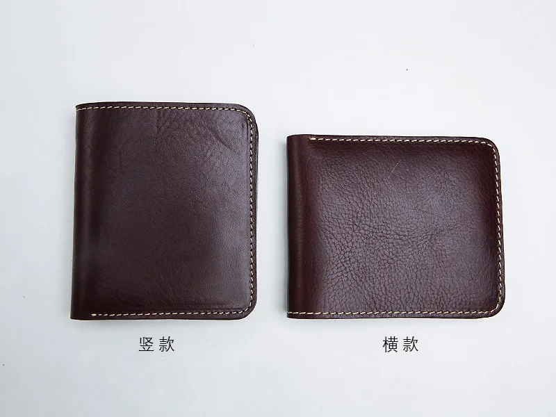 LANSPACE мужской бумажник из натуральной кожи кошелек ручной работы дизайнерские