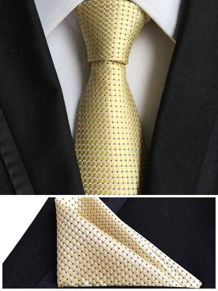 8 см Топ Дизайнер Формальные Галстуки высокое качество тканые галстуки наборы