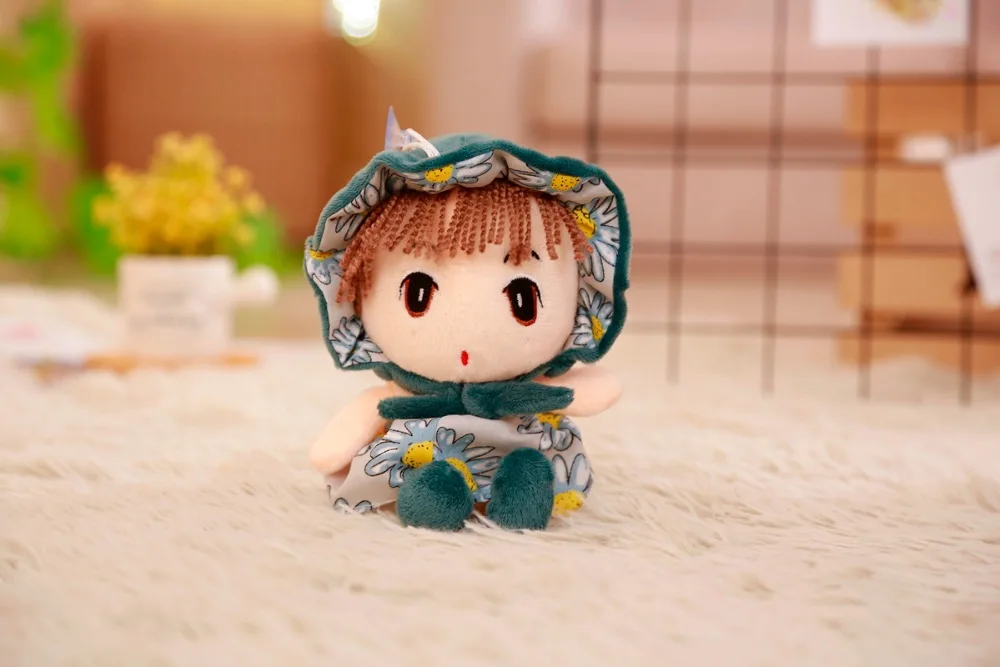 1 шт. Kawaii FILL Cloth Mini Baby Doll Stitch брелок для рюкзака сумка Подвеска Япония милые мягкие