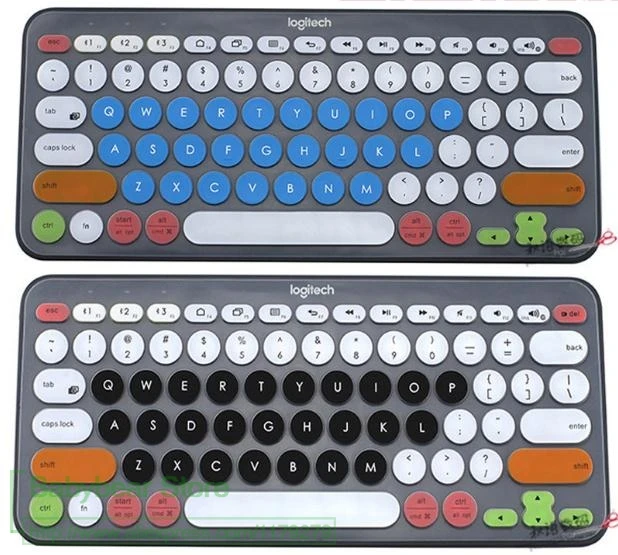 Механическая клавиатура для Logitech K380 многофункциональное устройство Bluetooth