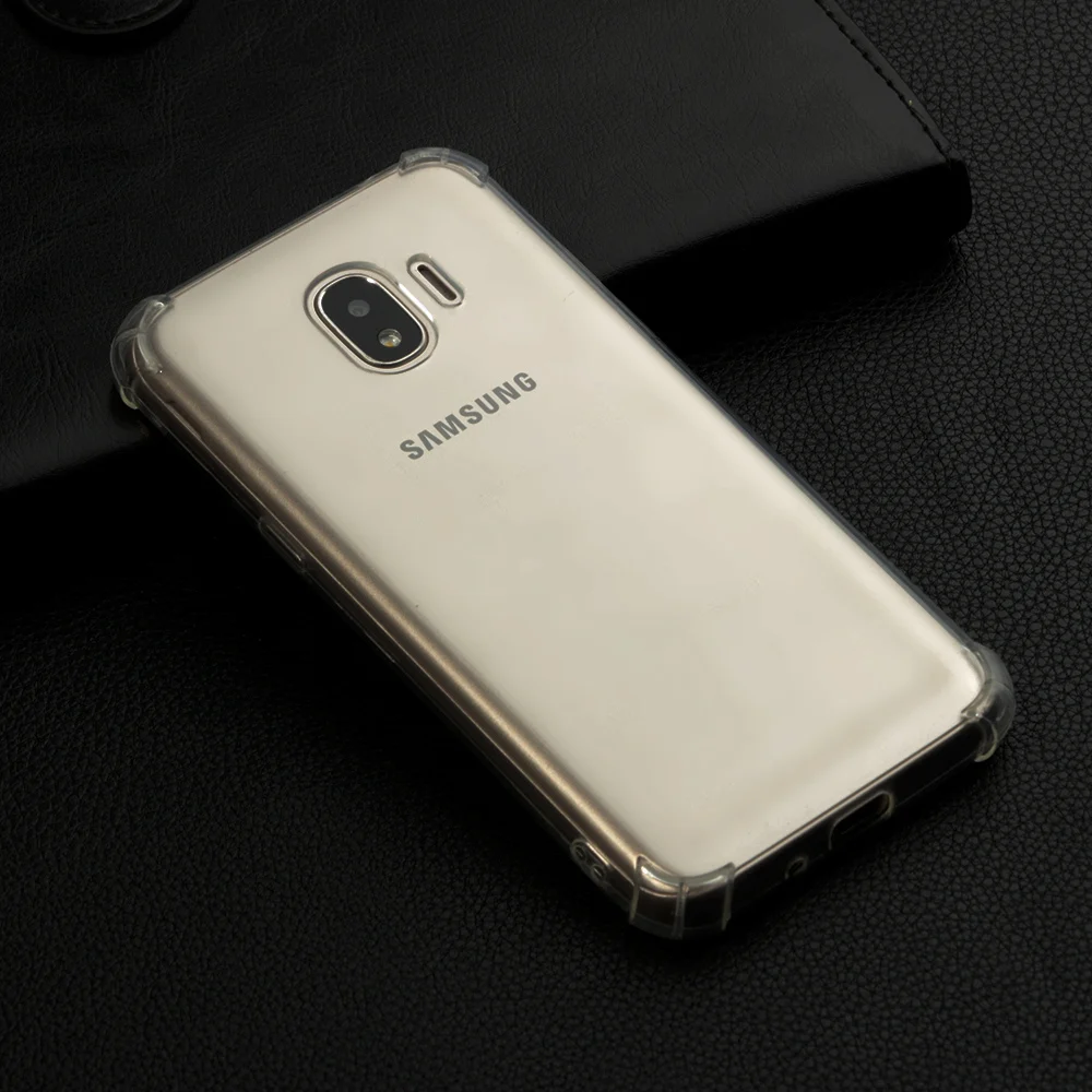 High quality transparent reinforced Anti-falling Soft Silicone phone case For Samsung Galaxy J2 Pro 2018 coque funda etui cover |