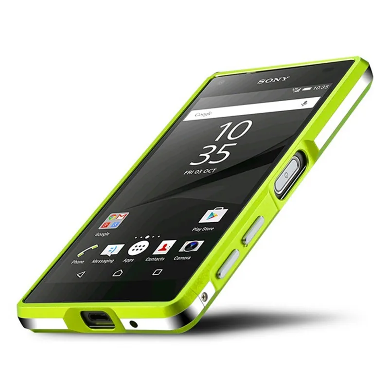 Чехол бампер для Sony Xperia Z5 Mini E5803 Сверхлегкий металлический каркас чехол Compact E5823 4 6