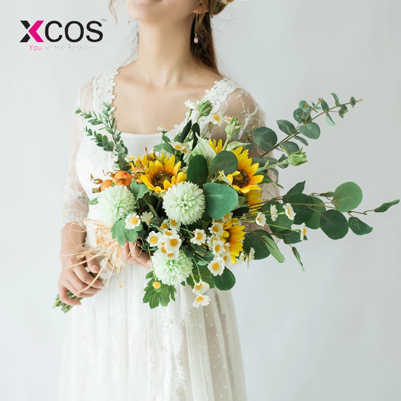 Романтические Свадебные цветы букеты 2019 ручной работы цветок невесты богемный