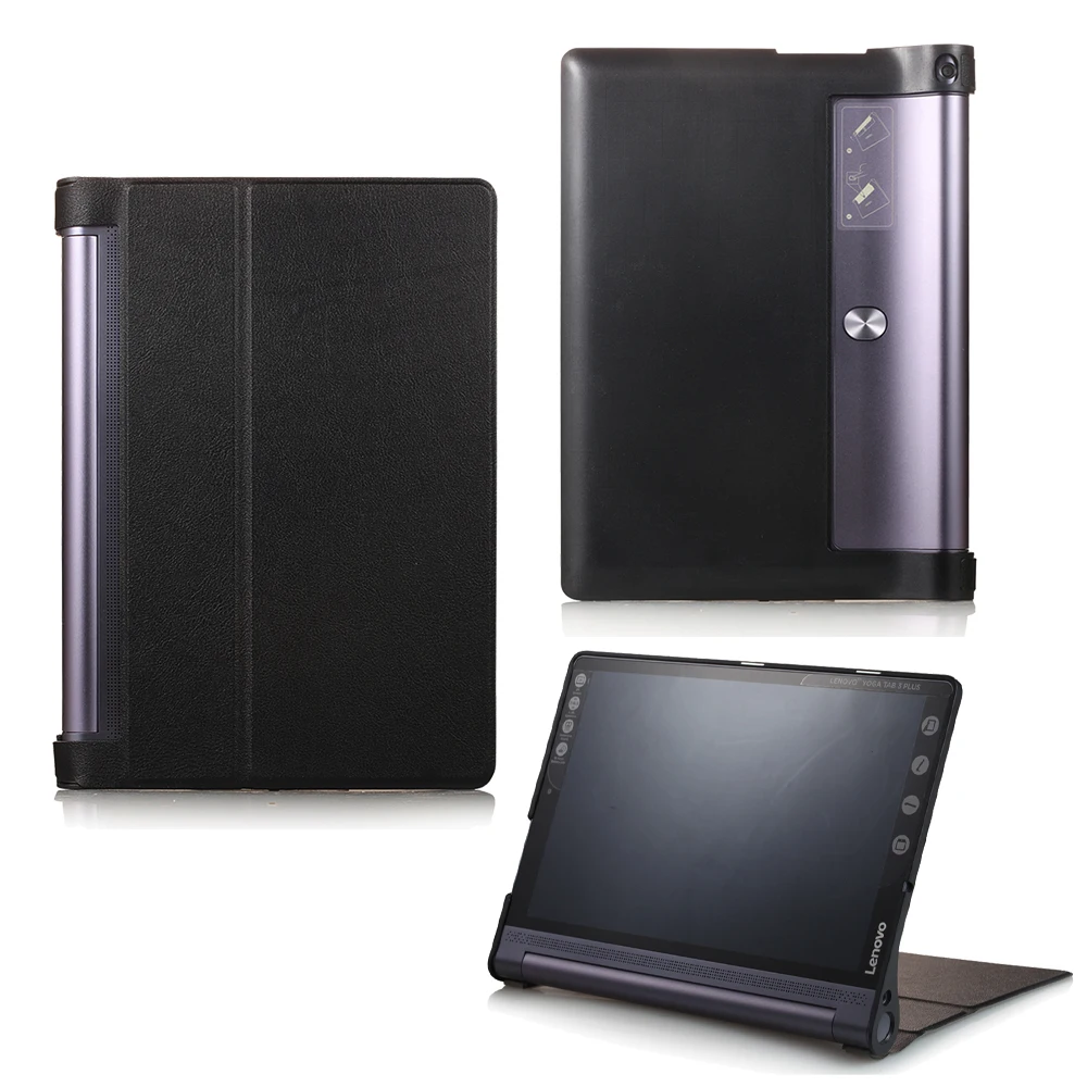 Ультратонкий кожаный чехол GLIGLE для Lenovo Yoga Tab3 Plus 10 1 (YT X703/Yoga Pro (X90)+ Led + сенсорная
