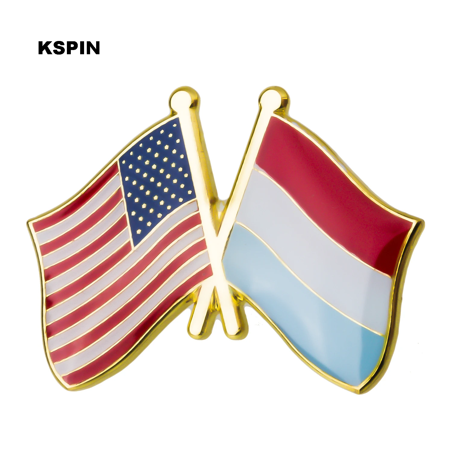 США флаг Южной Африки дружбы металлические значки на булавке для одежды пуговица