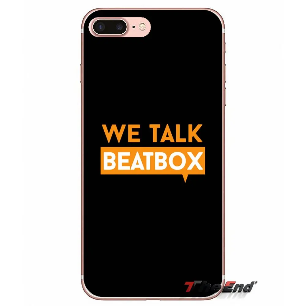 Для iPhone X 4 4S 5 5S 5C SE 6 6S 7 8 Plus Samsung Galaxy J1 J3 J5 J7 A3 A5 2016 2017 чехол с логотипом Beatbox |