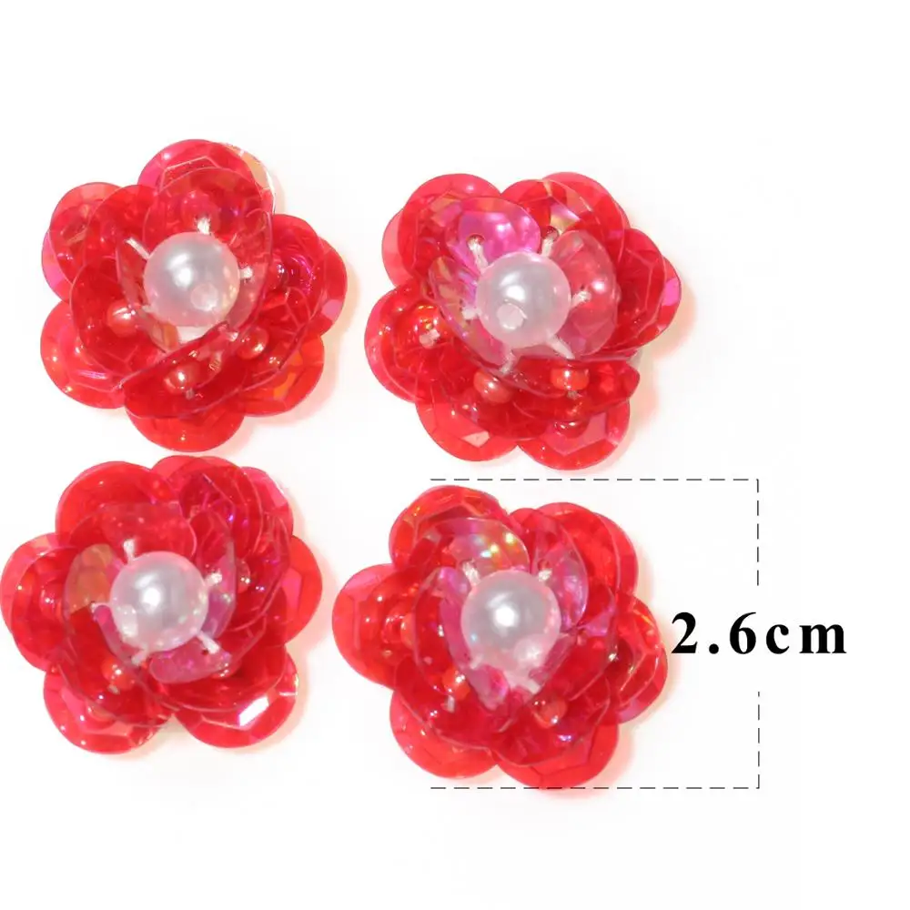 CHENGRUI F21 цветок блесток блестки патч patc ювелирный материал 4 ⑤ пакет | Дом и сад