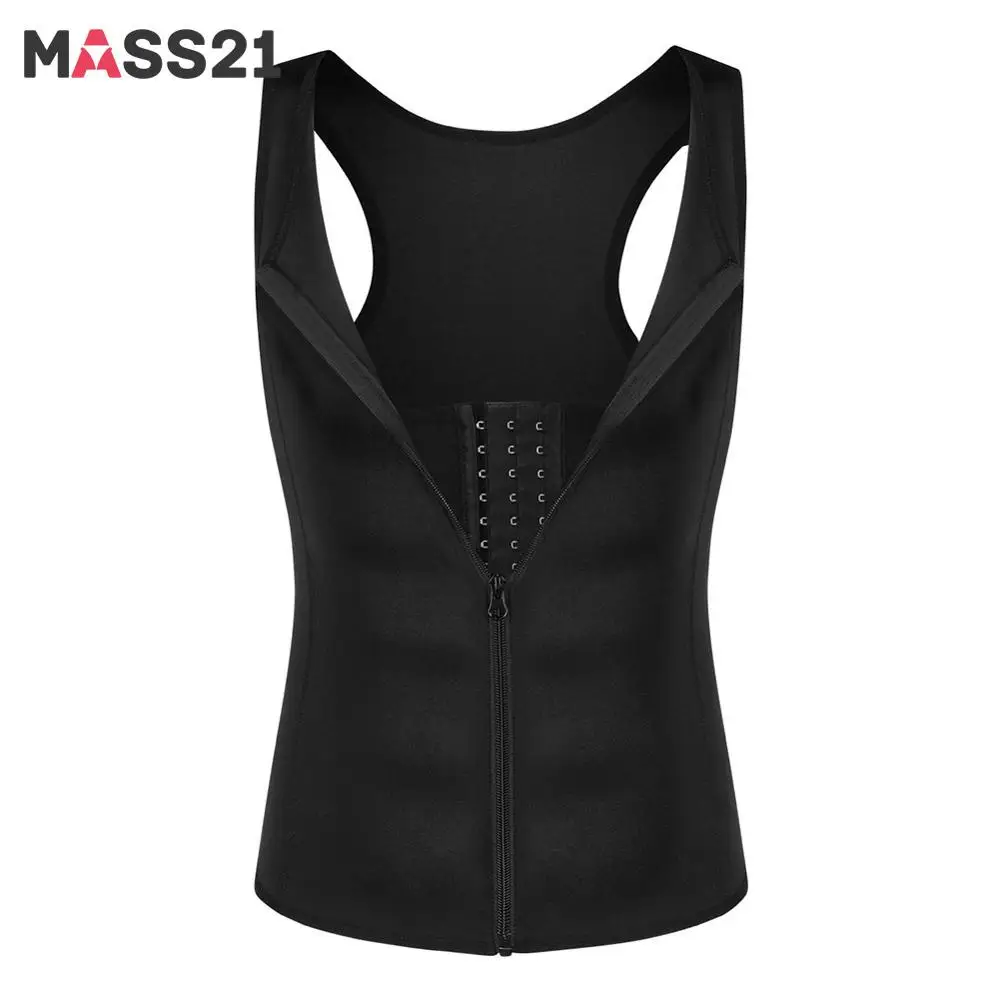 Корректирующий утягивающий жилет MASS21 из неопрена Утягивающая майка утягивающая
