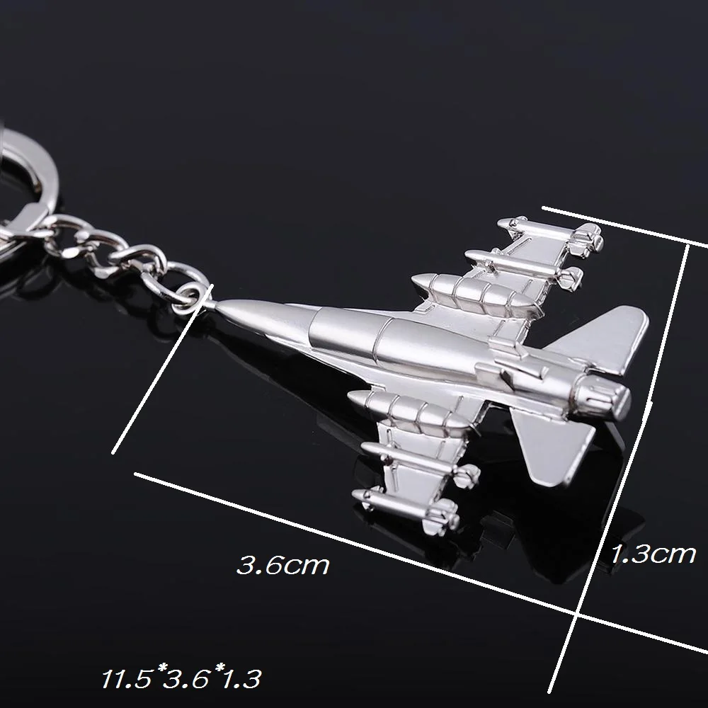 2020 высококачественный модный боевой самолет модель брелок для мужчин