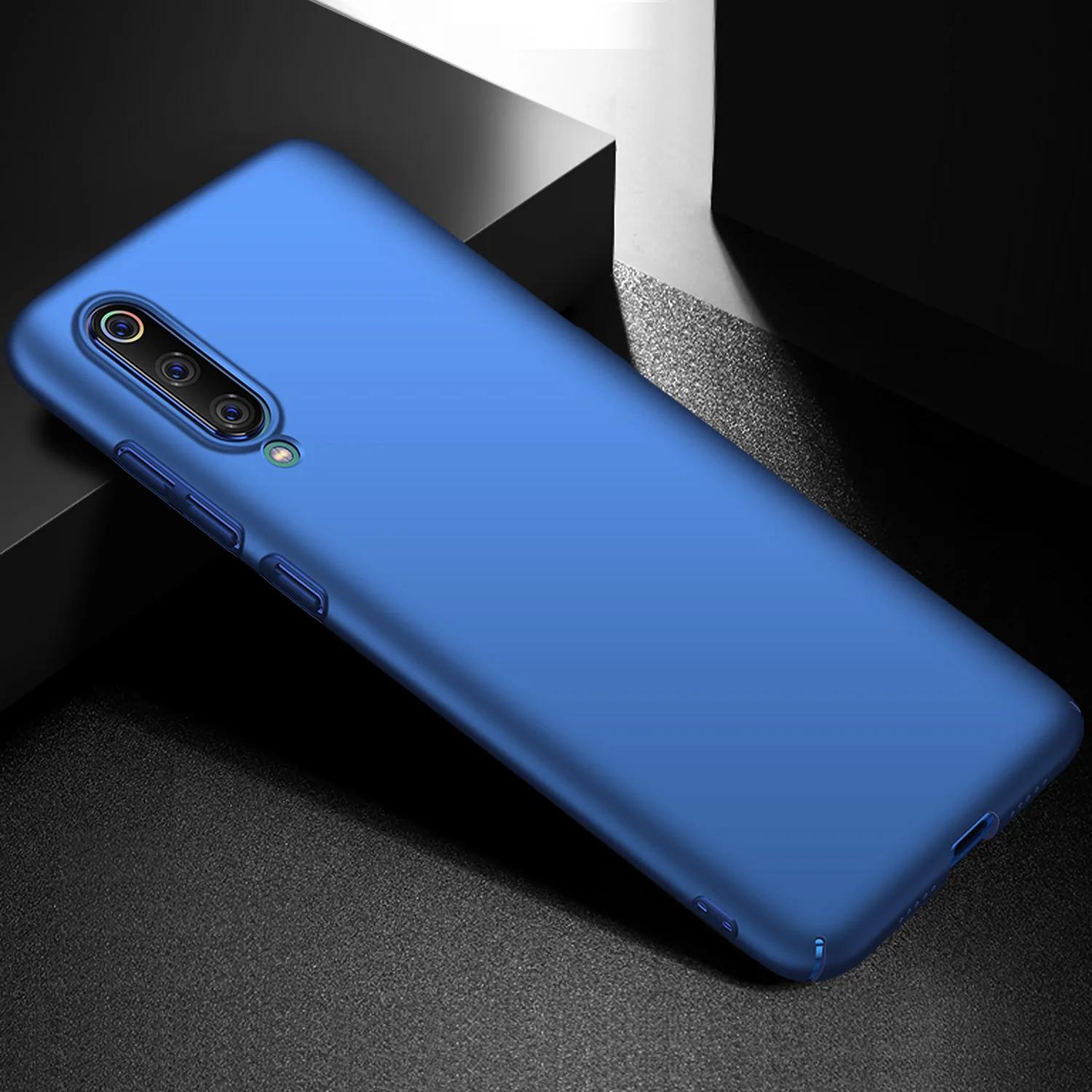 Чехол для Xiaomi Mi CC9 роскошный высококачественный Жесткий ПК тонкий чехол матовая