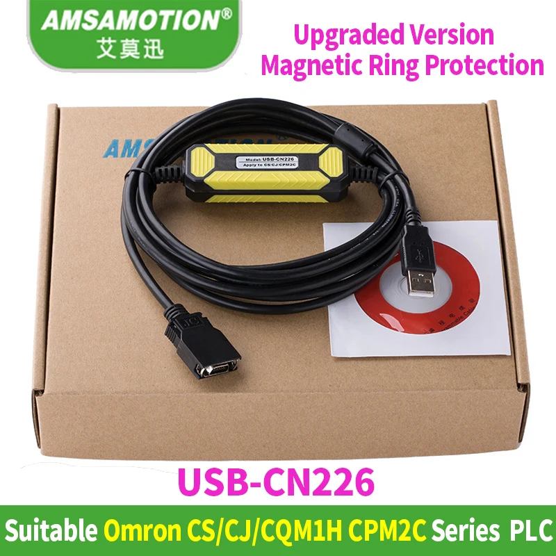 CS1W-CN226 кабель серии подходит для Omron CS CJ CQM1H CPM2C серии PLC Кабель для программирования RS232 кабель порта