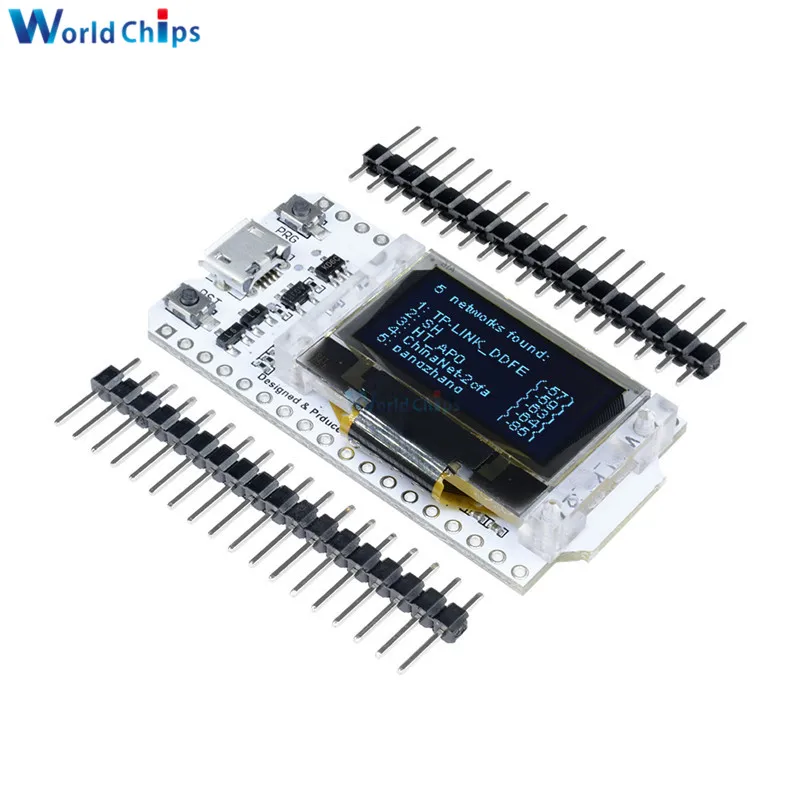 ESP32 0,96 дюймовый синий OLED цифровой дисплей Bluetooth Wi-Fi комплект 32 модуля CP2102 32 M Flash интернет макетная плата для Arduino