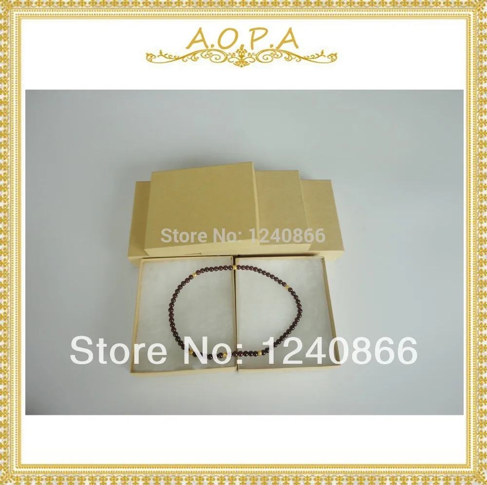 50 шт. коробка из крафт-бумаги 8 89 х8 х2 38 см | Украшения и аксессуары