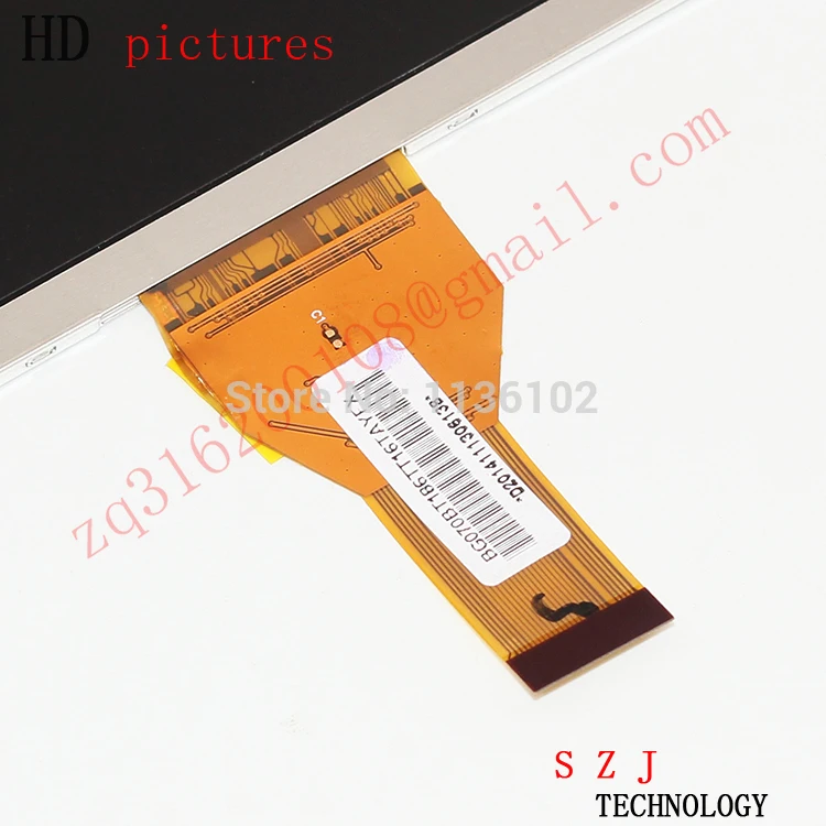 Оригинальный 7 дюймовый экран Digma optima 5 3G TT7025MG 30 контактов ЖК дисплей матрица 1024*600