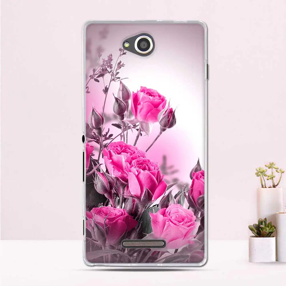 Чехол для телефона sony Xperia C S39H C2305 чехол 5," бампер для sony Xperia C2305 C 2305 чехол Силиконовые мягкие чехлы из ТПУ на заднюю панель - Цвет: 25