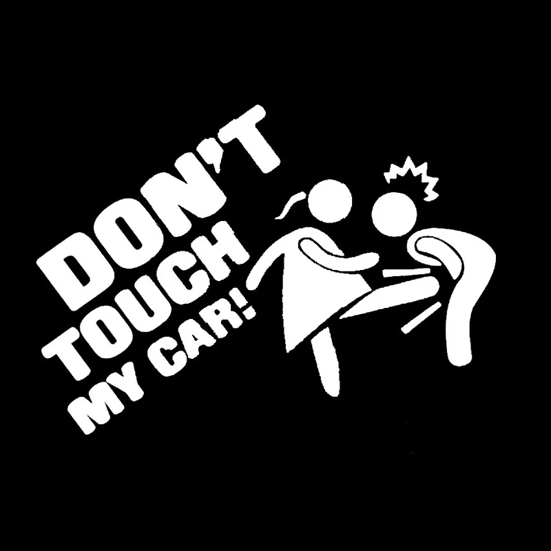 Наклейки и Переводные картинки Don't Touch My Car|Наклейки на автомобиль| |