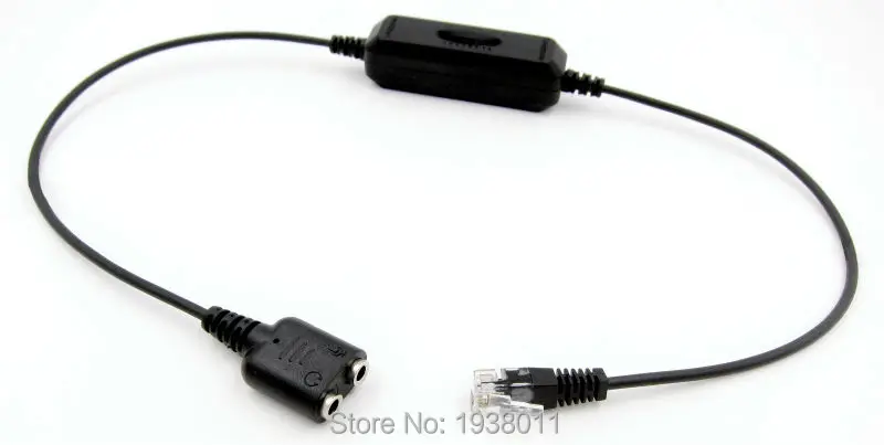 ПК гарнитура для RJ9/RJ10/RJ22 адаптер телефонного переключателя с 8 линиями цепи