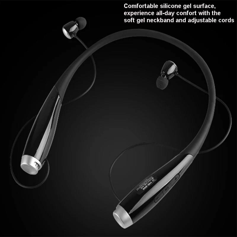 Беспроводное ожерелье с Bluetooth спортивные наушники стерео auriculares для телефона и