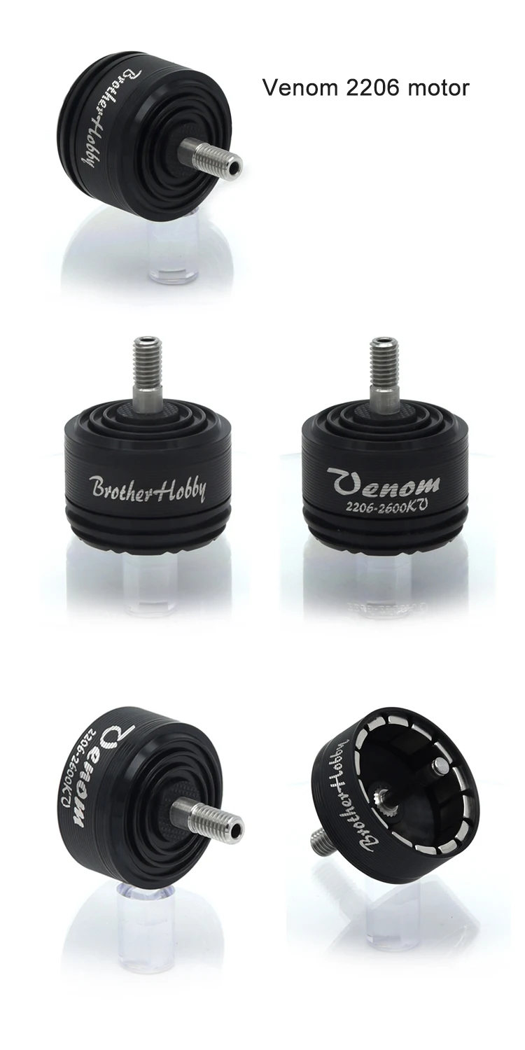 Brotherhobby Venom 2206 1900KV 2400KV 2600KV 4 5 S бесщеточный двигатель для радиоуправляемого дрона FPV