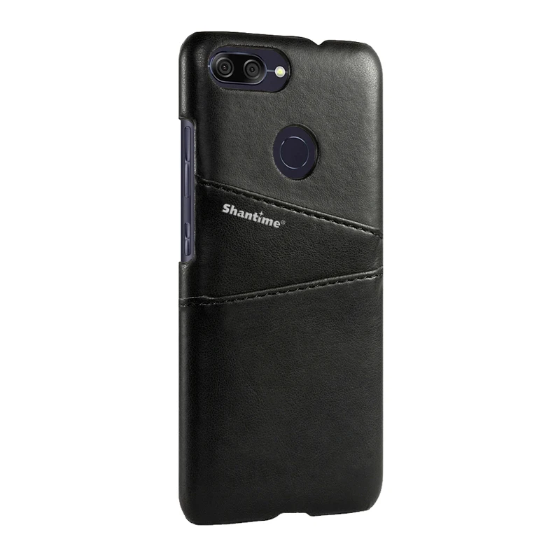 For Asus ZenFone Max Plus M1 Case ZB570TL Leather Wallet Cover with Card Slot Holder Sense | Мобильные телефоны и