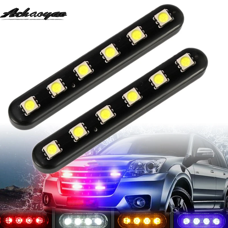 Взрывные модели Модифицированная 6LED Мини водонепроницаемая мигающая аварийная