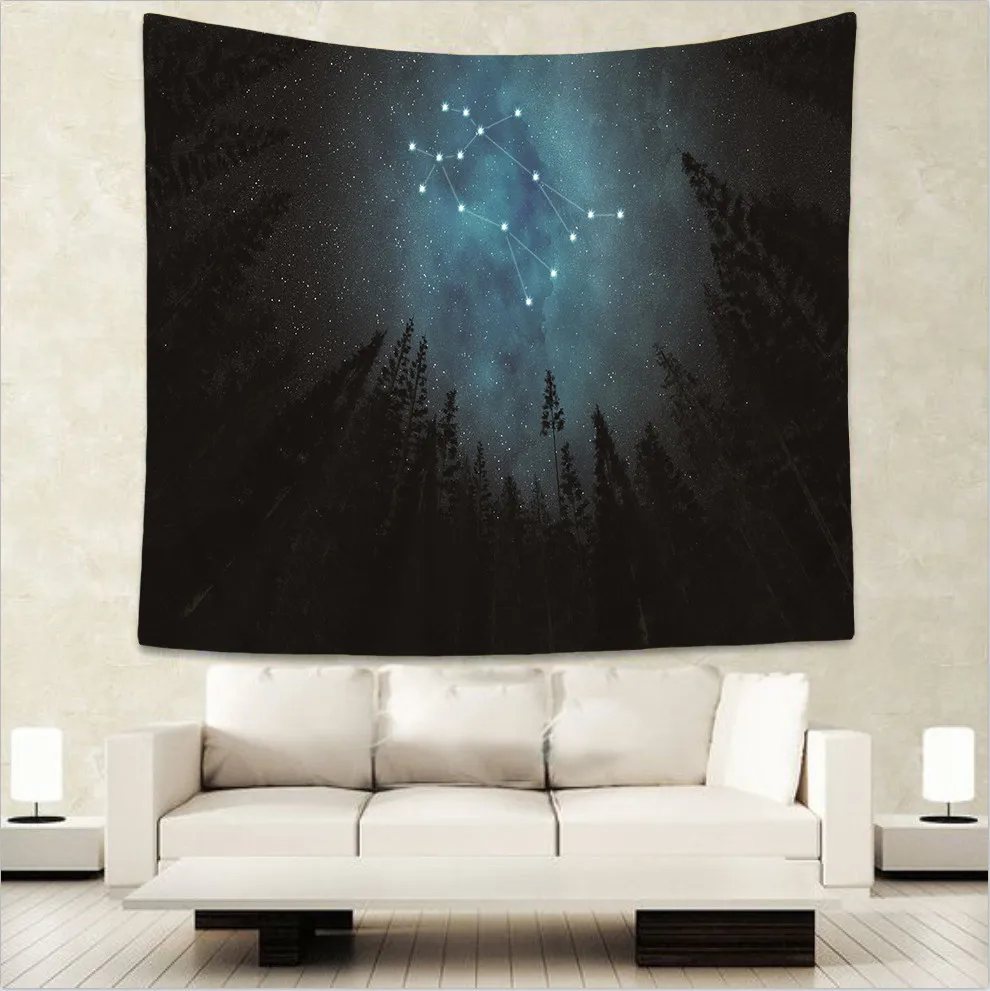 Модный лесной гобелен хиппи настенный Индийский Мандала гобелены пляжные