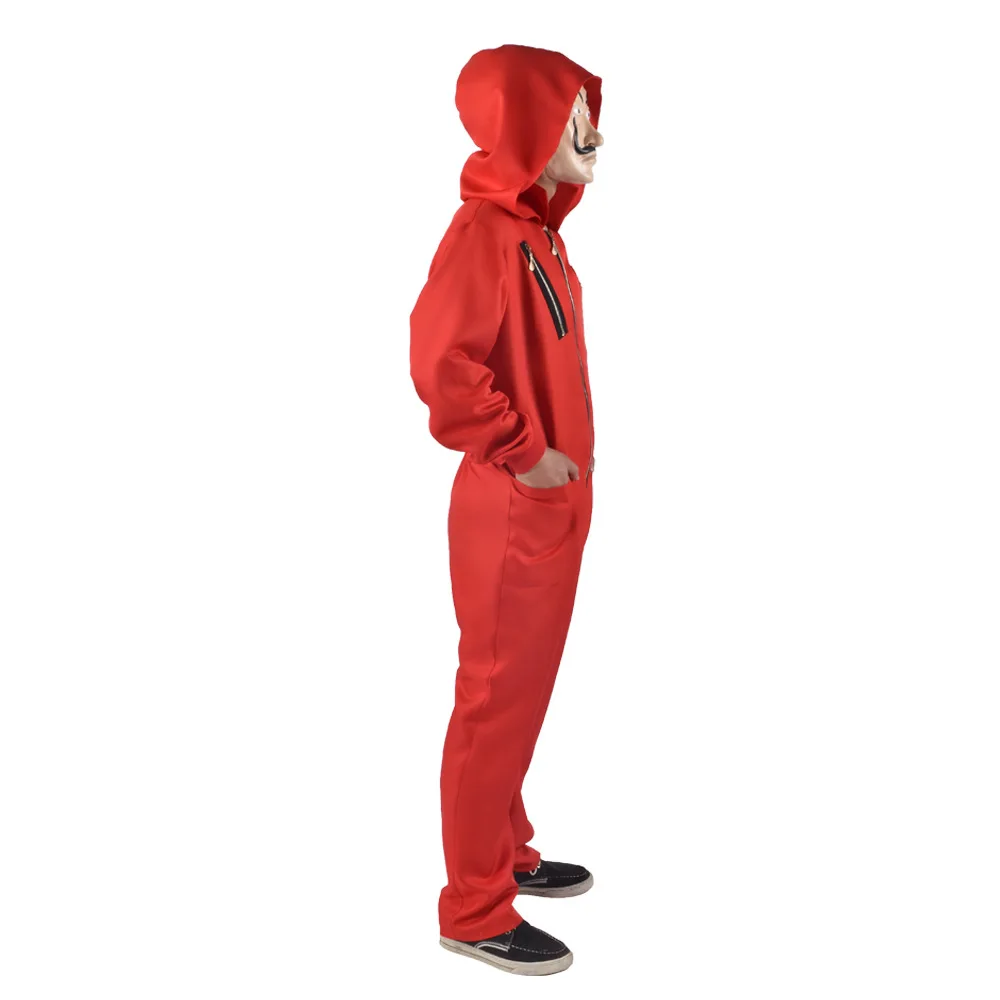 Высокое качество La Casa De Papel Salvador Dali костюм для косплея Хэллоуина S 2XL с