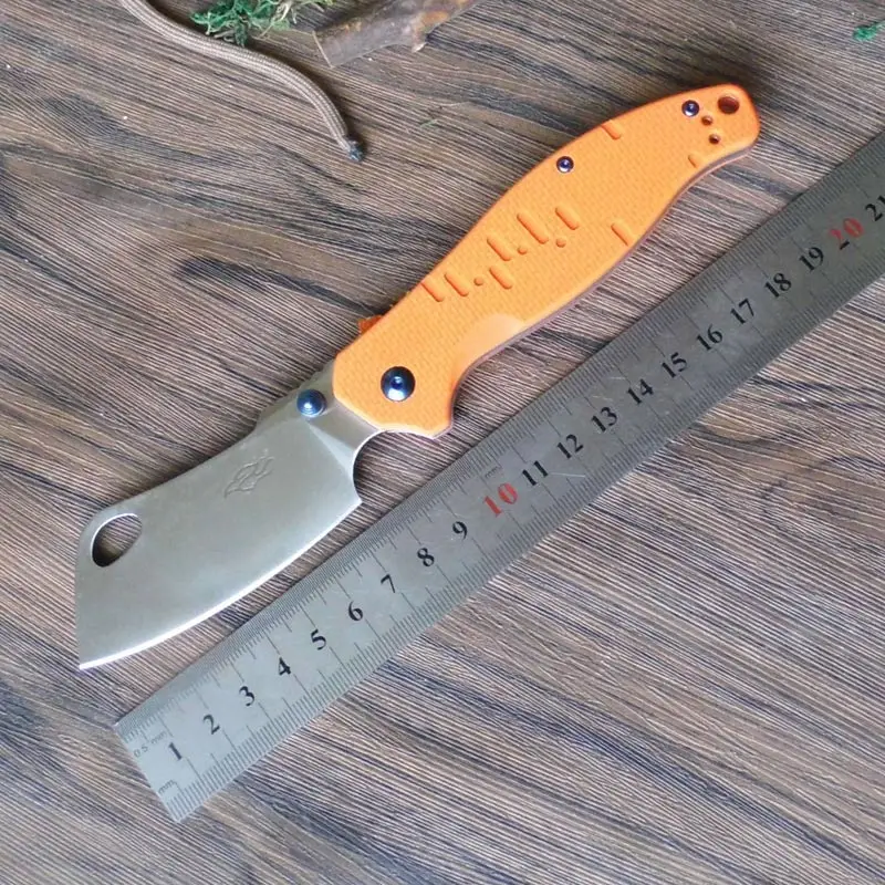 Ganzo Firbird F7551 440C 58-60HRC G10 или ручка из углеродного волокна складной нож открытый инструмент для выживания кемпинга карманный нож Тактический - Цвет: Yellow