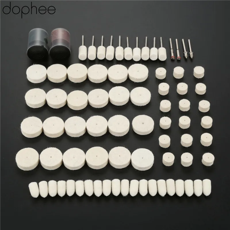 Аксессуары dophee Dremel шерстяная полировальная насадка полировальные диски щетки