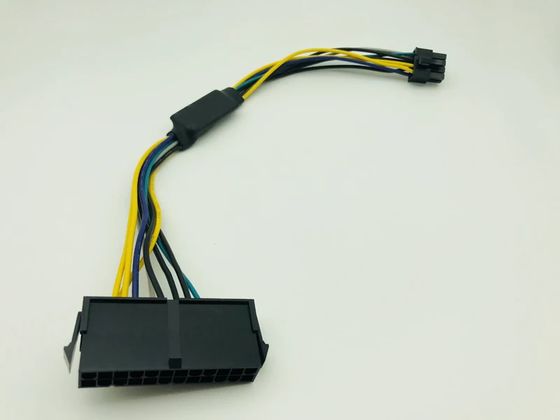 Фото 24Pin к 8Pin кабель питания для Dell 30 см Optiplex 3020 7020 9020 ATX адаптер материнской платы, кабель ATX 24P к 8P №3