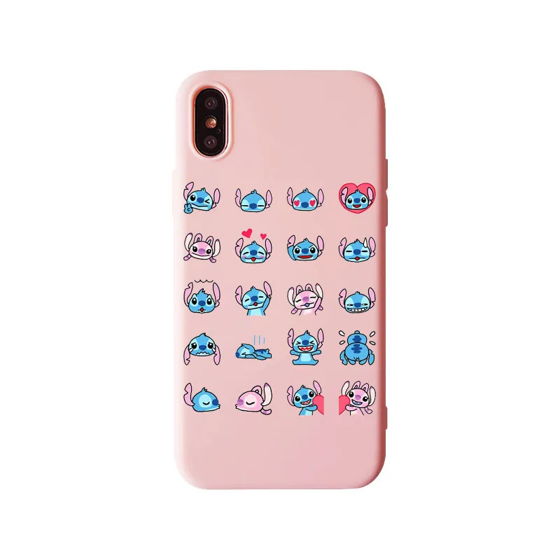 Милый чехол для телефона с рисунком стежка для iPhone 11, 11Pro, 6, 6 S, 7, 8 Plus, X, чехол, мягкая задняя крышка из ТПУ для iPhone XS MAX, XR, XS, чехол, Fundas - Цвет: TPU