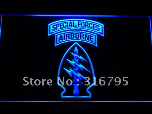 

Светодиодные неоновые световые вывески f145 для спецназа армии США