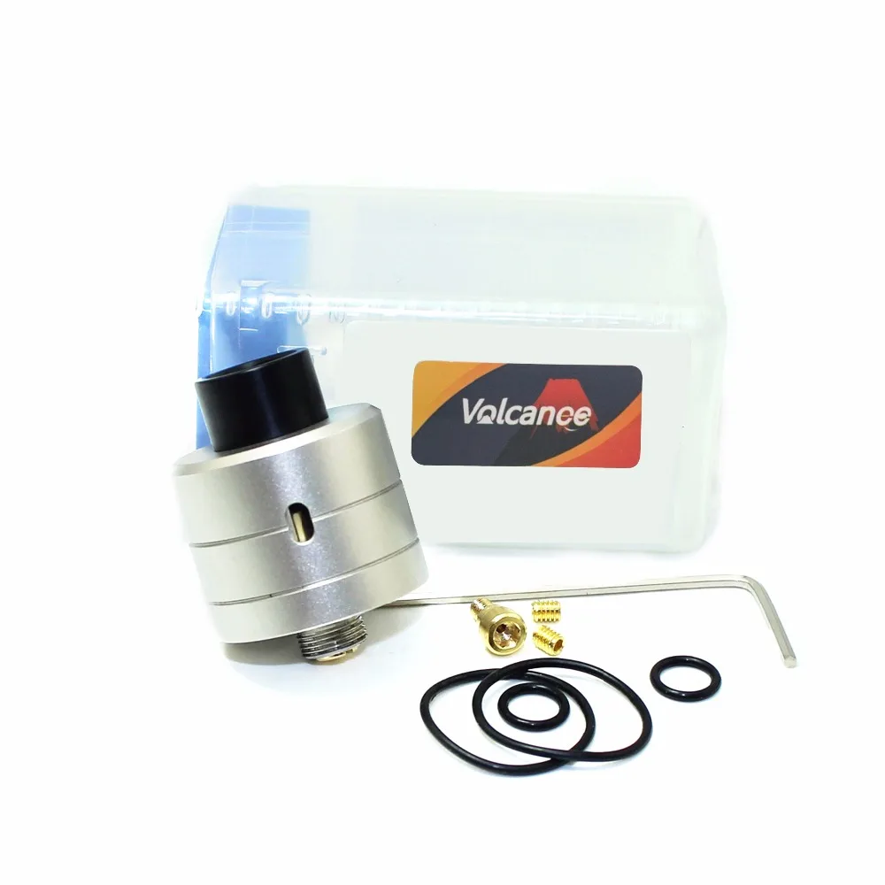 Volcanee SXK Хаку RDA Стиль 316 Нержавеющая сталь ввиду капает Танк для Squonk Mod Vape