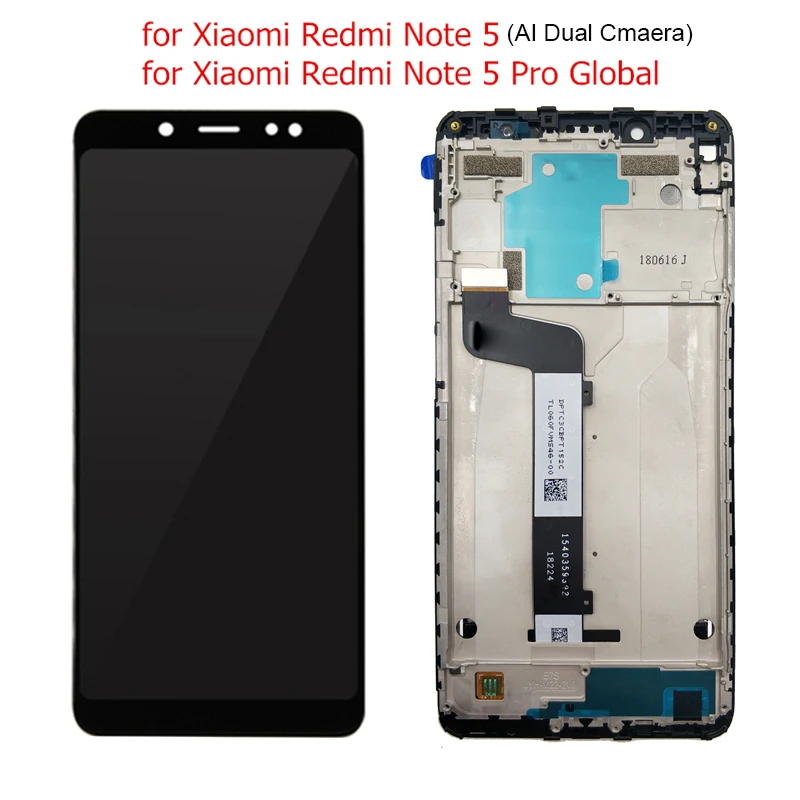 ЖК-дисплей для Xiaomi Redmi Note 5 Pro дисплей с сенсорным экраном хороший дигитайзер в