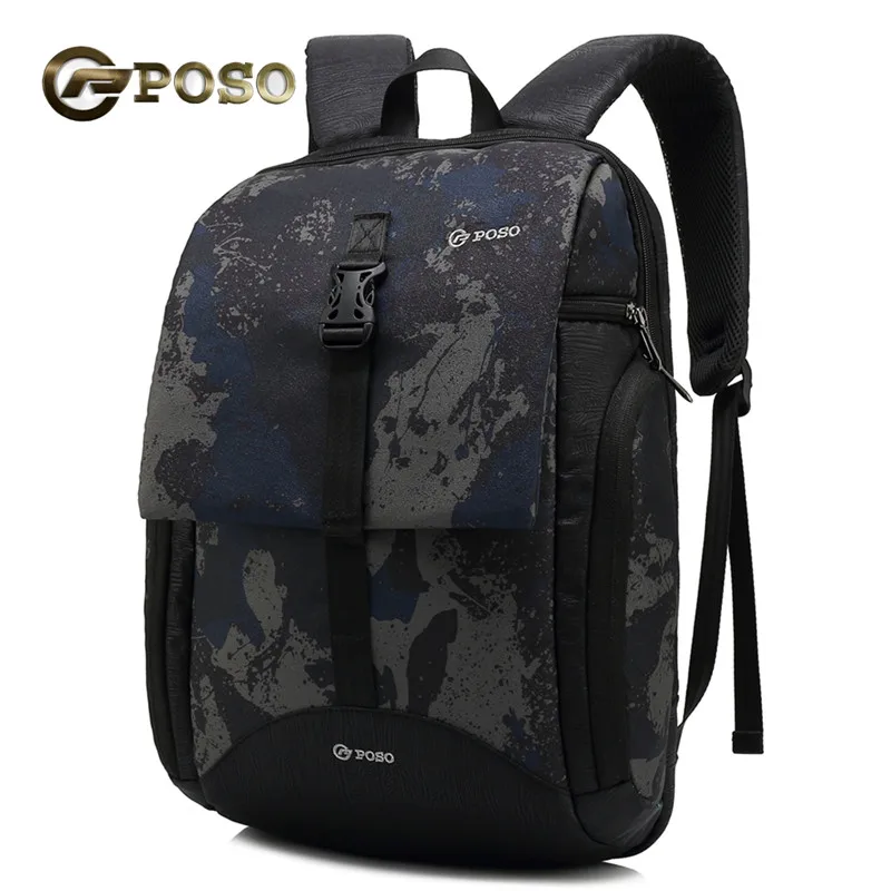 2020 Newest POSO Brand Backpack Laptop Bag 15&quot 15.4&quot 15.6&quot For Notebook Compute Packsack Free Drop Shipping 612 | Компьютеры и