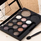 Палитра теней для век ICYCHEER, 14 натуральных цветов, теплые дымчатые мерцающие тени для век