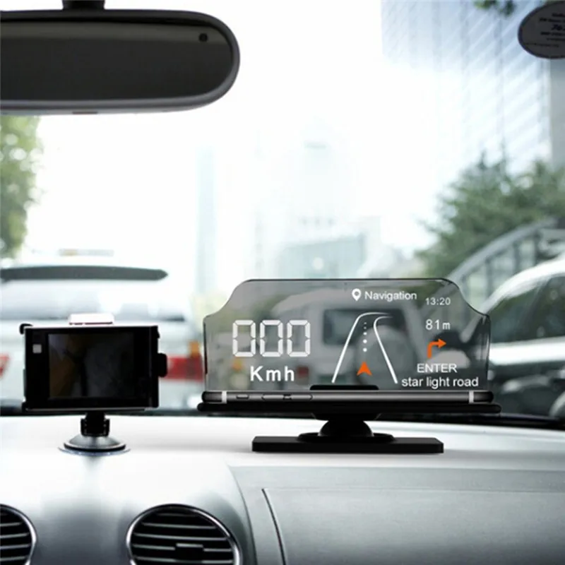 Автомобильный держатель HUD для gps навигатора проекционный кронштейн дисплей из