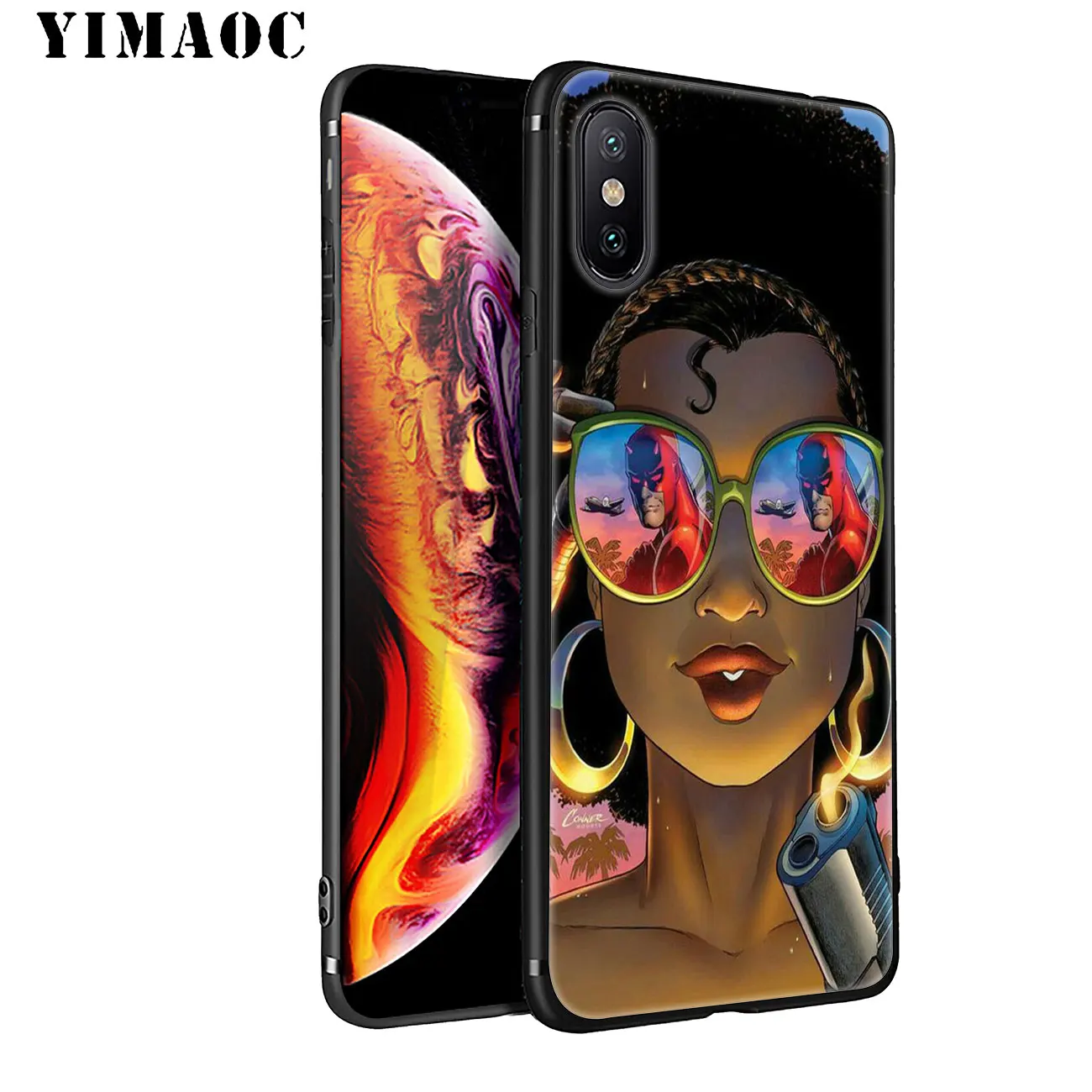 Мягкий силиконовый чехол для iPhone 11 Pro XS Max XR X 6 6S 7 8 Plus|Бамперы| |